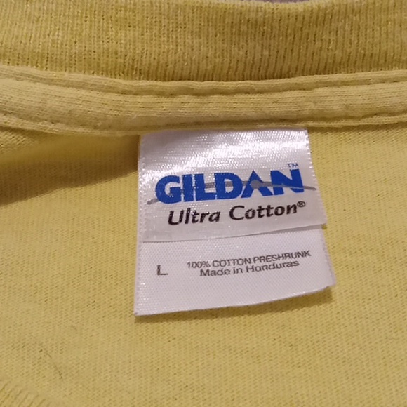 Yellow San Diego Printed Tee-L - Picture 2 of 3